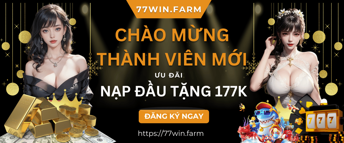 banner khuyến mãi nạp đầu 77win